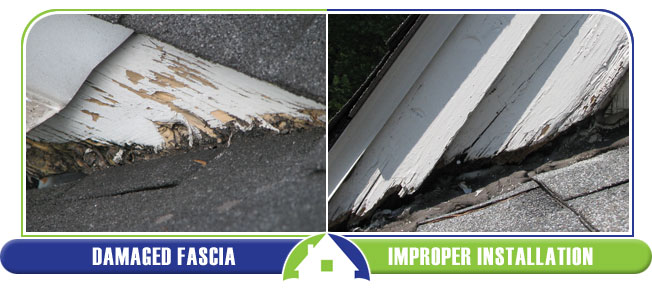 Damaged Fascia and Improper Installation